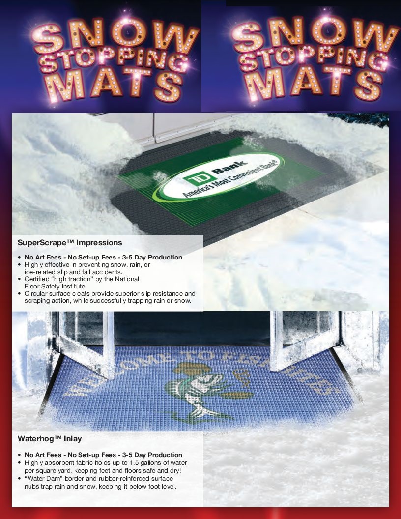 Snow Mats Custom Floor Mats
