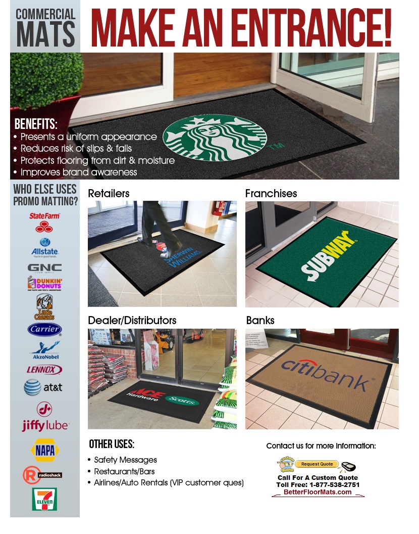 Commercial Store Floor Mats